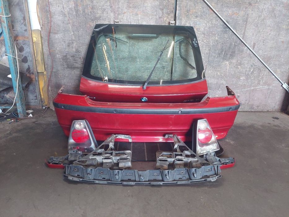 KOMPLETNY TYŁ KLAPA BAGAŻNIKA ZDERZAK LAMPY BMW E46 COMPACT 470/3 ID:238454
