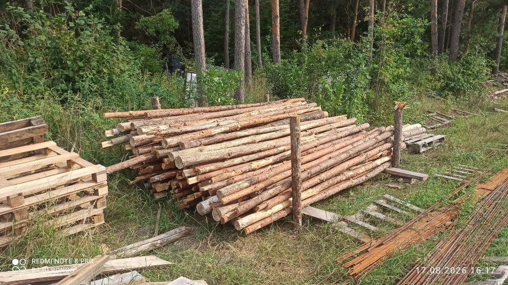 Stemple budowlane 2.80m i 2.3-2.4m