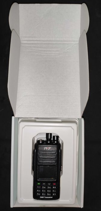 Рація цифрова (IP67) TYT MD-UV390Plus GPS 10Вт (шифр. AES256)акум 2800