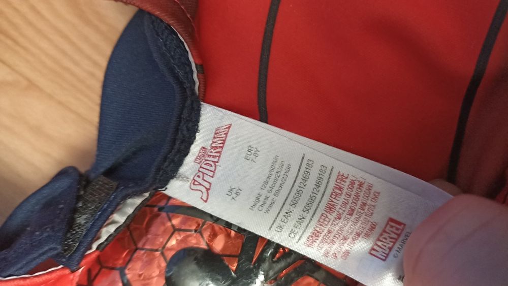 Карнавальный костюм Человек Паук, Spider Man с мускулами от 6-9 лет