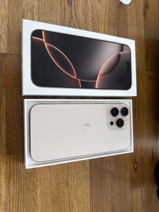 iPhone 16 pro max 256GB DESERT TITANIUM