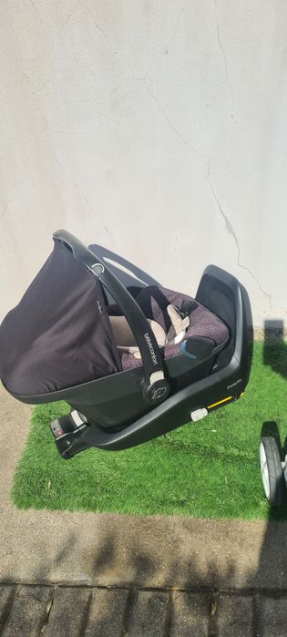 Quinny mood + ovo c/isofix bebeconfort + alcoda quinny + cadeira