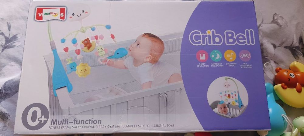 Karuzela z projektorem gwiazd