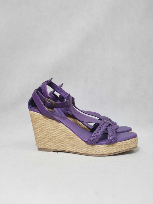 Sandały damskie espadryle na koturnie LA REDOUTE 39 25 cm BD0060