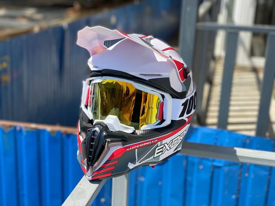 Шлем кроссовый FOX, шлем,мотошлем ендуро на мотоцикл, скутер