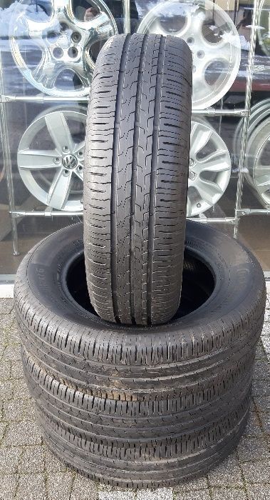 185/65R15 H Continental EcoContact6 Lato komplet Bardzo Ładne jak NOWE