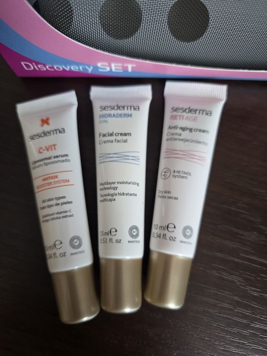 sesderma - Discovery Set - Набір бестселерів - Mini - 10ml+10ml+15ml