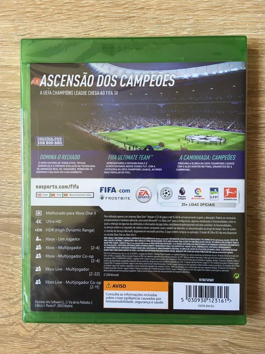 FIFA 19 - Xbox One - Electronic Arts - NOWA, FOLIA