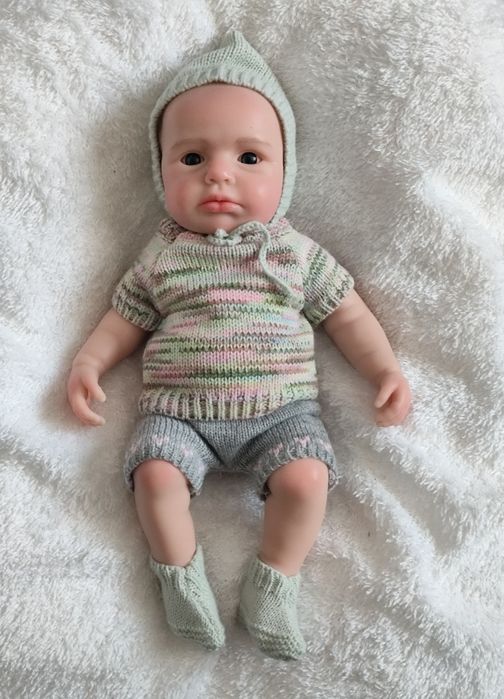 Реборн пупс повністю силіконовий, кукла бейби борн, Reborn baby born