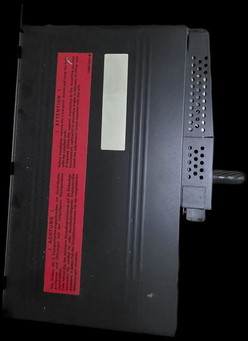 Zmieniarka CD, BMW e65, seria 7