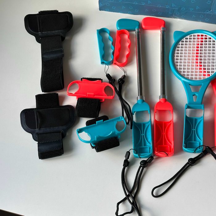 Zestaw akcesoriów sports na Joy-Con do Nintendo Switch 12in1