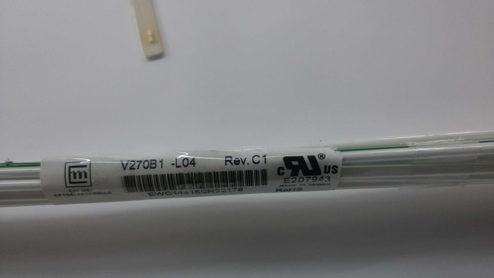 kit de lampadas para painel lcd v270b1-l04 rev.c1