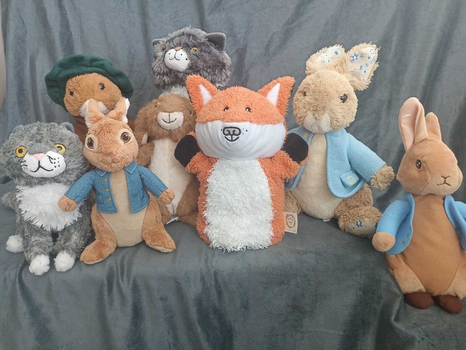 Кролик Пітер м'яка іграшка, лисичка