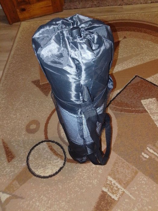 Коврик для йоги сірий. 6мм. 61см 183см.