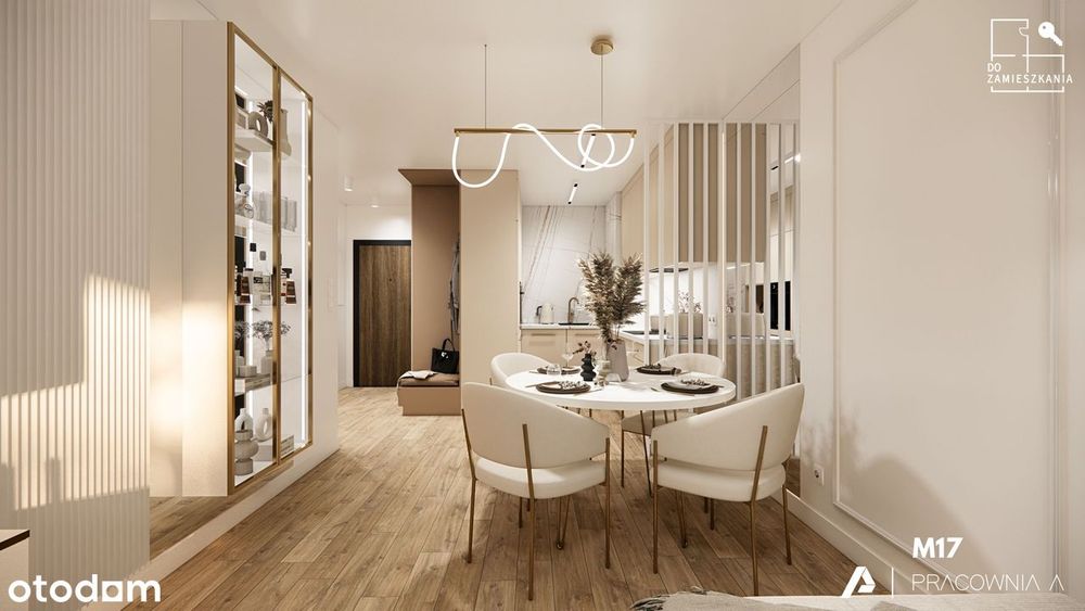 Nowe mieszkanie 3 pokoje - wykończone i umeblowane.