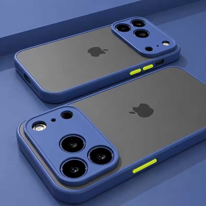 Etui Iphone 18 Pro max NIEBIESKIE