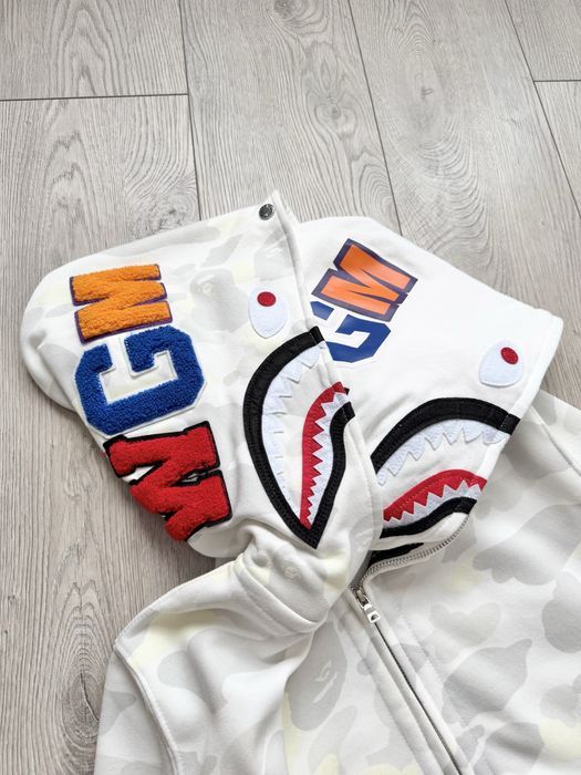 Зіп худі Bape з подвійним капюшоном