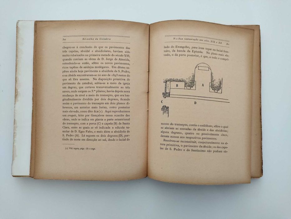 A Sé Velha de Coimbra (Dr. António Vasconcelos) - 2 Volumes