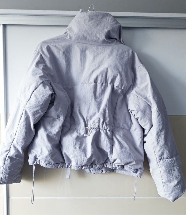 Kurtka puffer Bershka roz S liliowa