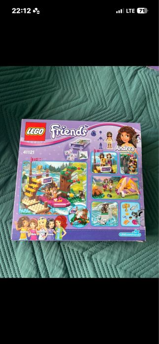lego friends spływ pontonem