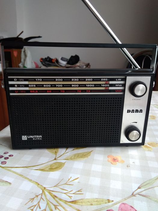 UNITRA eltra dana,radio na baterie, rzadkość