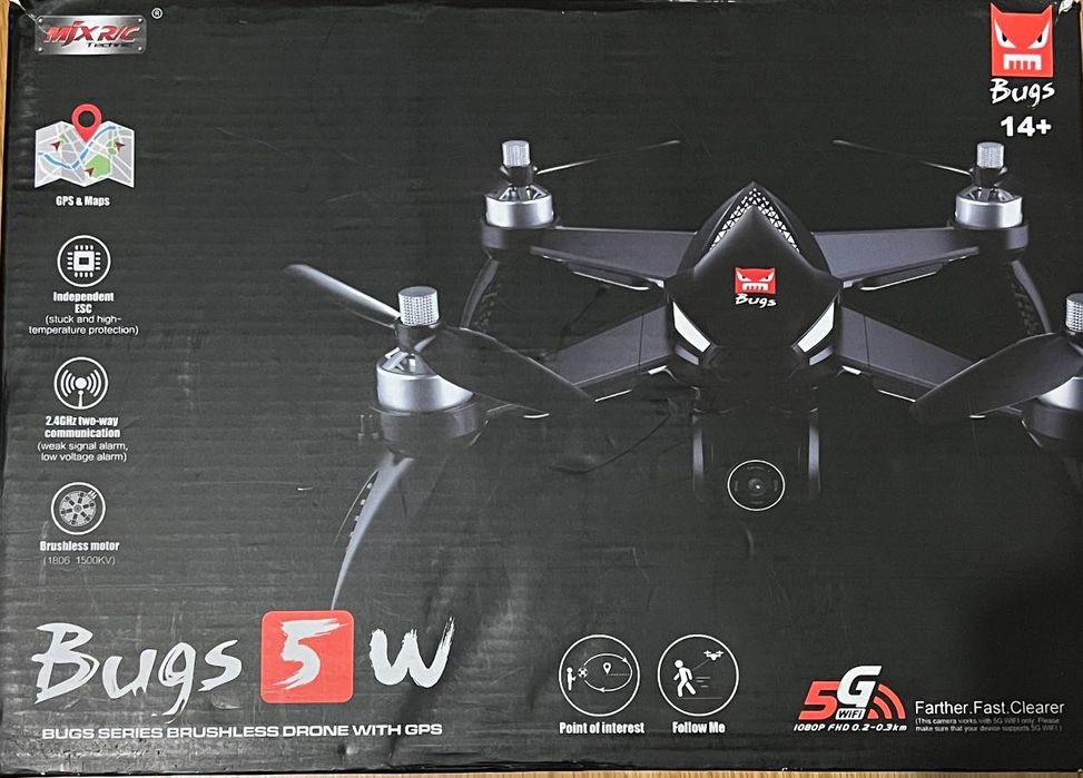 Drone Bugs MJX semi novo