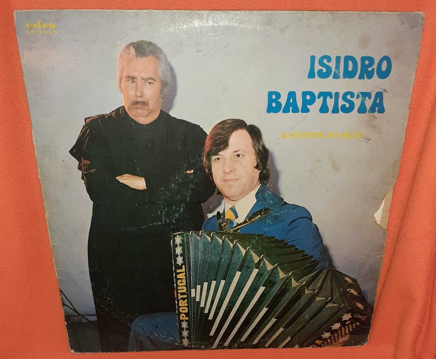 Disco Vinil - Isidro Baptista