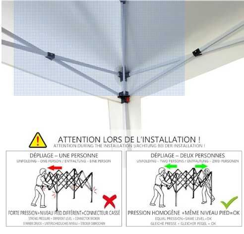 tendas dobráveis pop up com PROMOÇÃO laterais e pesos 3x3metros.
