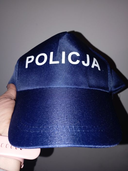 NOWA Strój przebranie Czapka Policja roz.4-7 lat