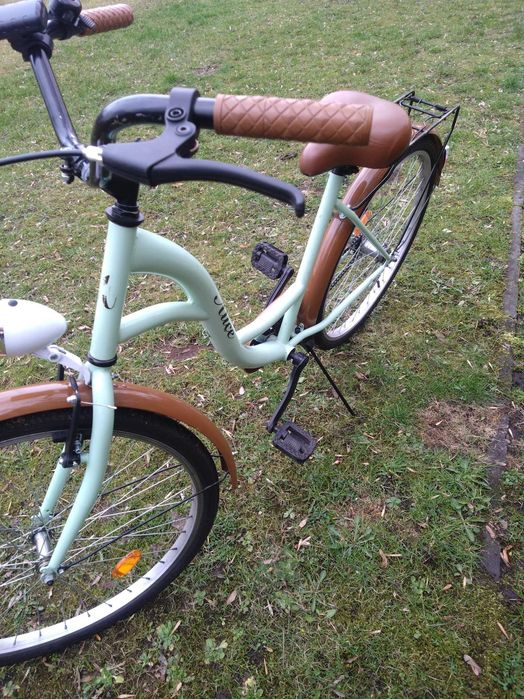 Rower damski miejski retro