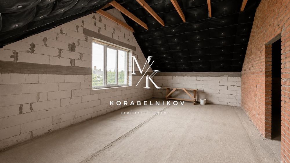 ‼️ Продаж нового будинку 150 м² у Гатному | 6,5 соток | Газ | Озеро 200 м | Без комісії