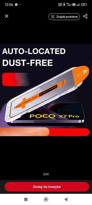 Szkło hartowane Poco x7 pro 2szt