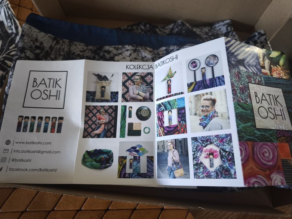 Chusta na szyję Batik Oshi