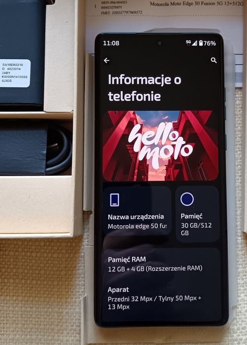 Motorola edge 50 fusion 5G