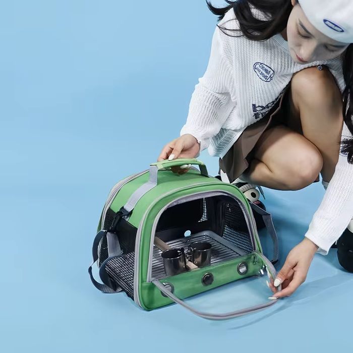 Складана панорамна сумка-переноска Oxford для птахів (Комплект 4в1)