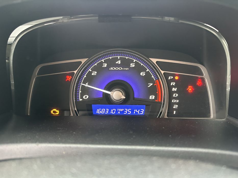 Хонда Сивик после  ДТП на ходу