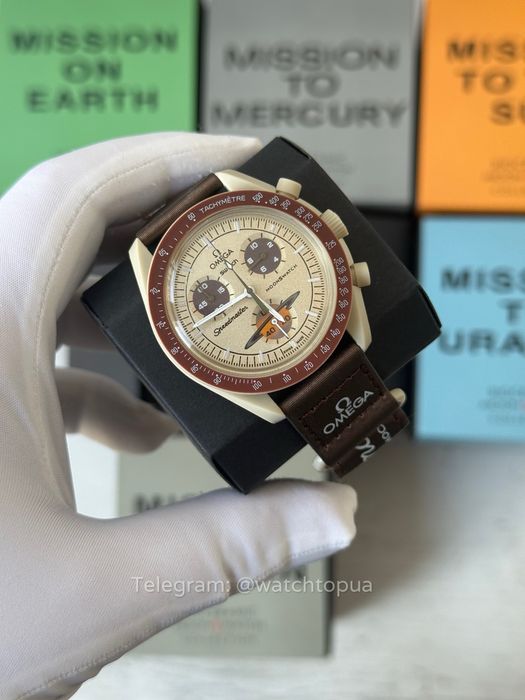 Годинник Omega x Swatch Speedmaster MoonSwatch — Mission to Saturn