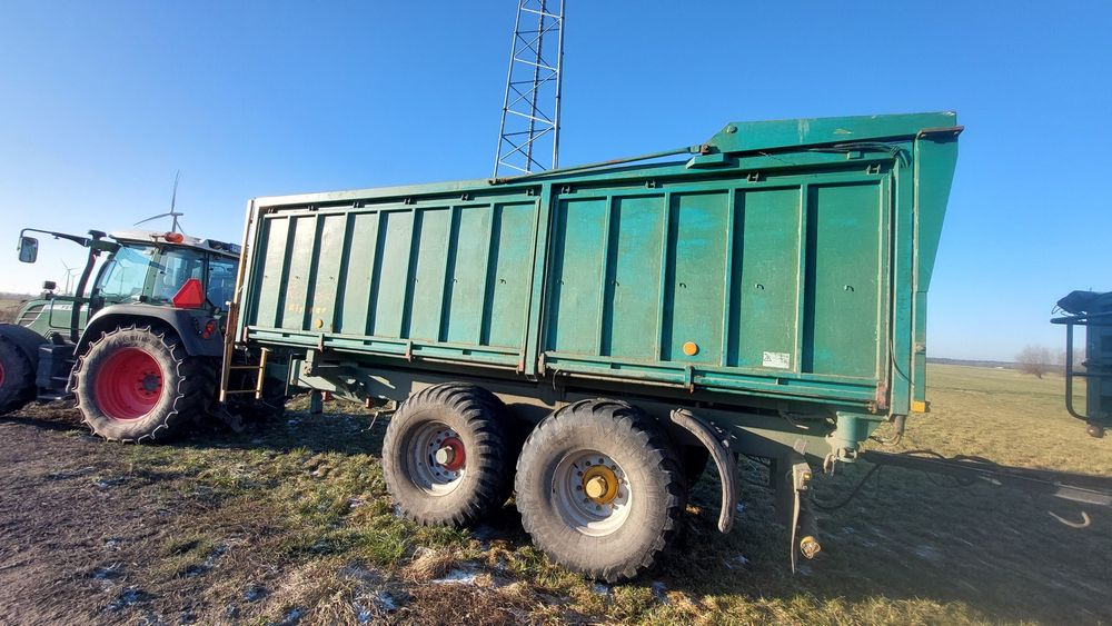 Przyczepa wywrotka trzystronna Krampe tandem