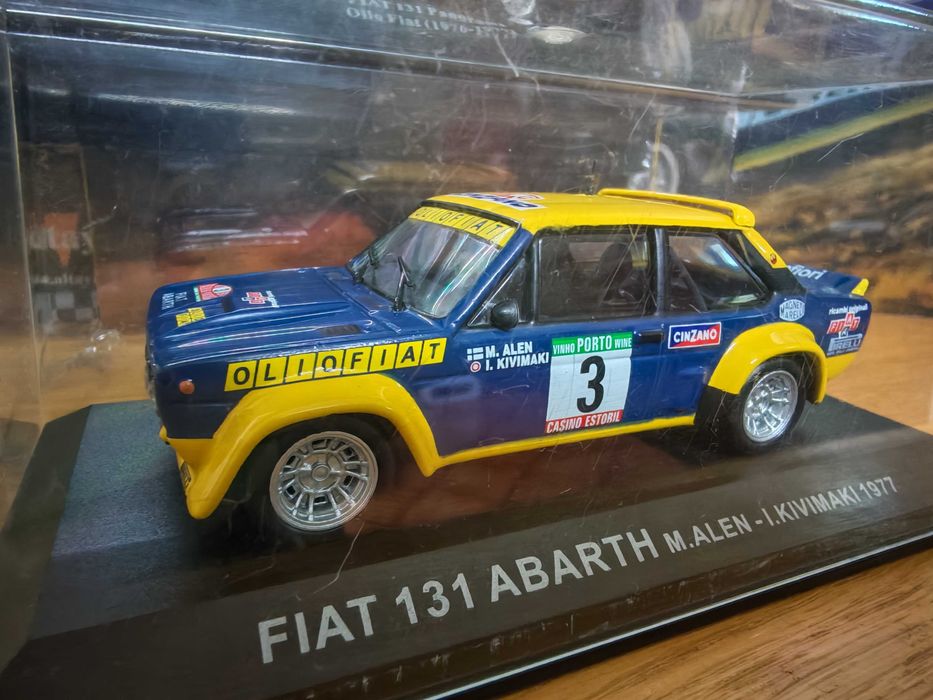 Fiat 131 Abarth + Fiat 131 Panorama -  Team Rally Olio 1:43