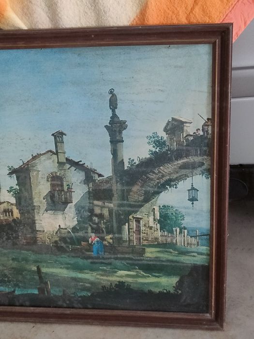 Quadro para restauro.