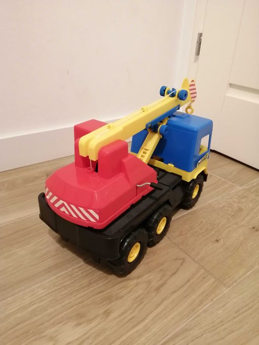 Samochód zabawka dźwig Wader