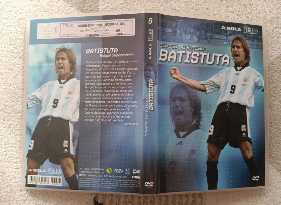 DVD Gabriel Batistuta