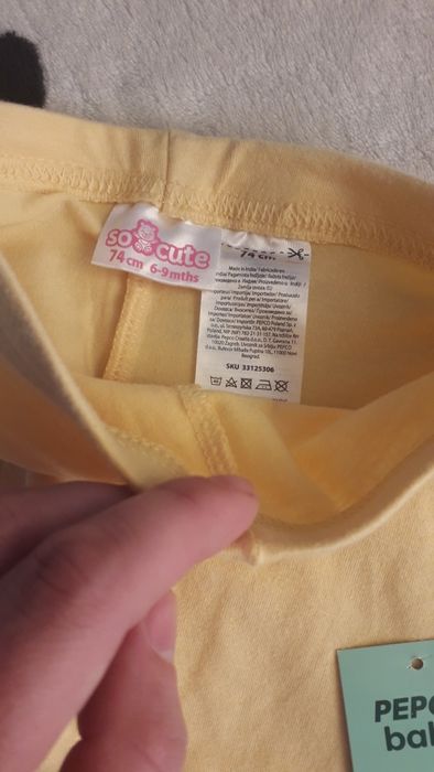 Spodnie dziewczynka roz. 74