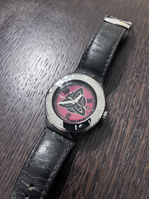 Relógio Swatch Irony antigo e raro - desenho celta viking