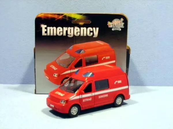 Straż pożarna Van św.dźw. w pud.  HIPO. Hipo