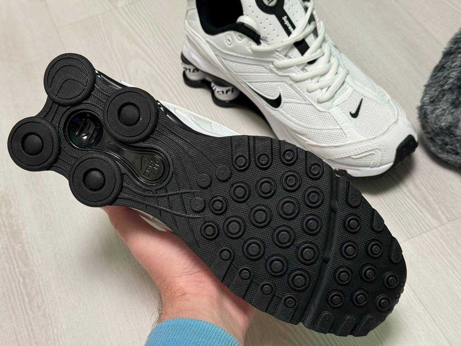 Nike shox ride 2 x supreme white / black