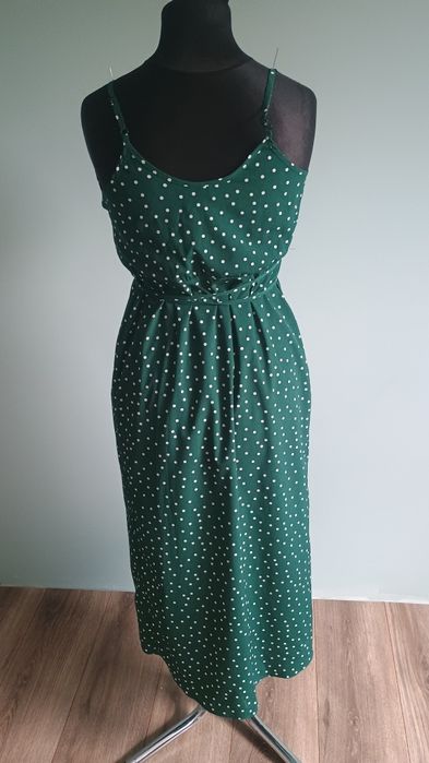 ASOS kopertowa midi sukienka XS S