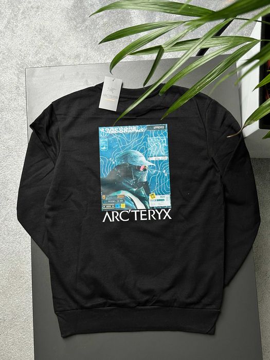 GorpCore › Arcteryx Худи черное › XS S M L XL  › Кофта Артерикс
