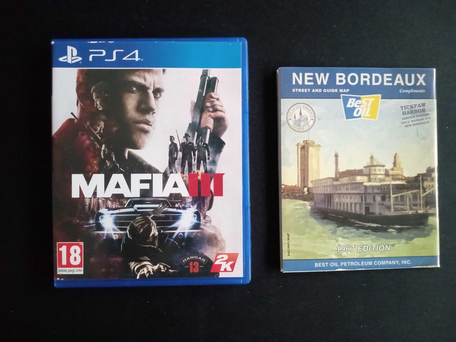 Mafia 3 PS4 PS5 PL + mapa