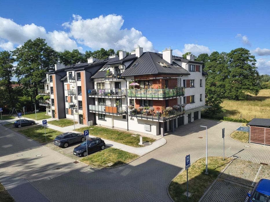Wyjątkowy apartament 58,4m² w wysokim standardzie, gotowy do wprowadzenia, dwa balkony, osiedle zamkniete | Złotno | Rąbieńska